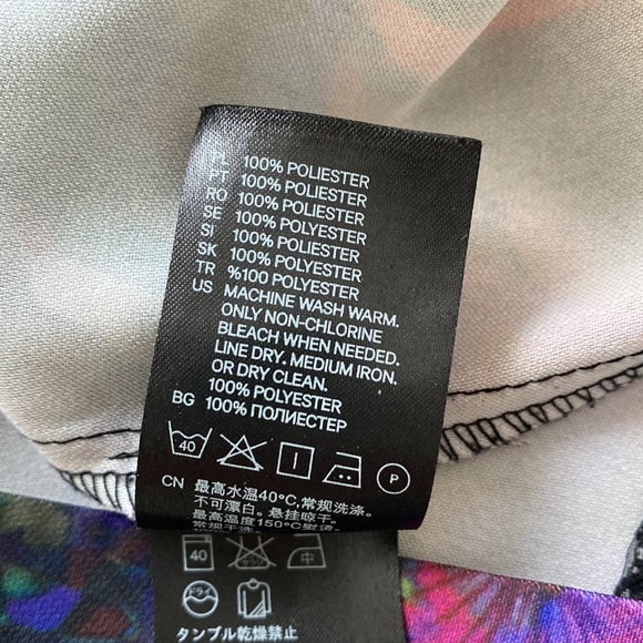 H&M Floral Print Peplum Dress - Picture 15 of 15